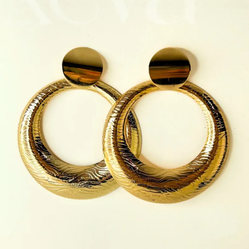 Golden statement Earrings