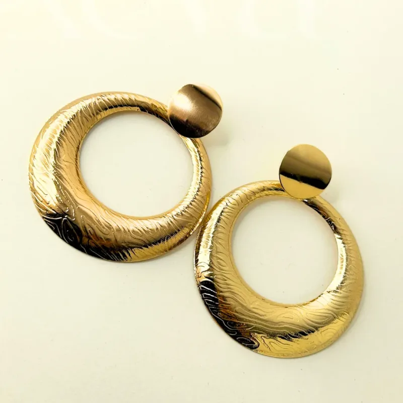 Golden statement Earrings