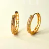 Xevar Gold hoop earrings (3)