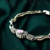 xevar bracelet silver pink