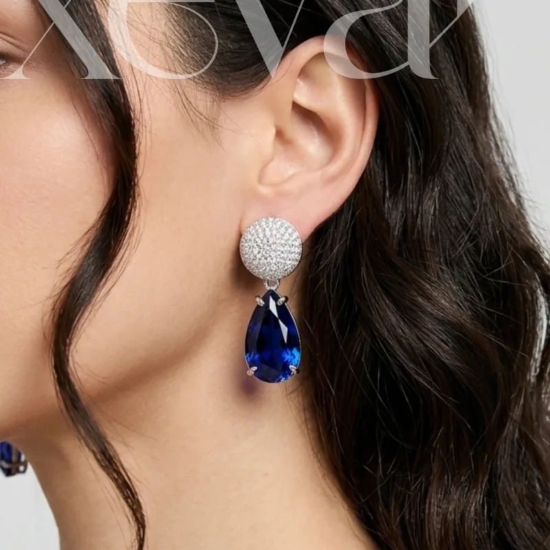 Celestial Teardrop Earrings